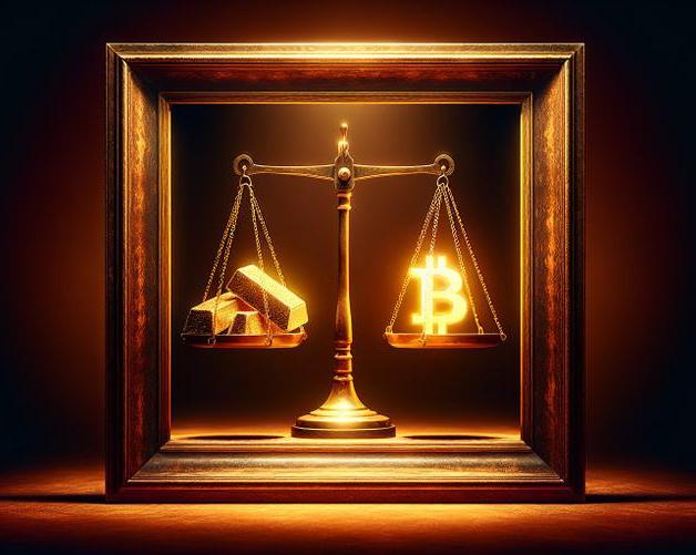 Биткоин стал привлекательнее золота